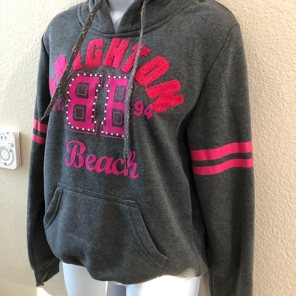 Grey Hoodie- sz large - Picture 2 of 5